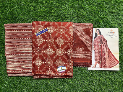 ₹699! Suryajyoti Trendy Cotton Dress Materials