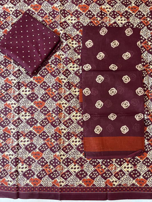 ₹525! Deeptex cotton printed dress materials
