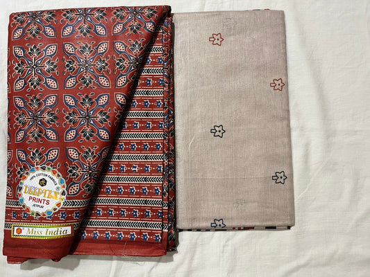 ₹525! Deeptex cotton printed dress materials