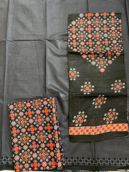 ₹525! Deeptex cotton printed dress material