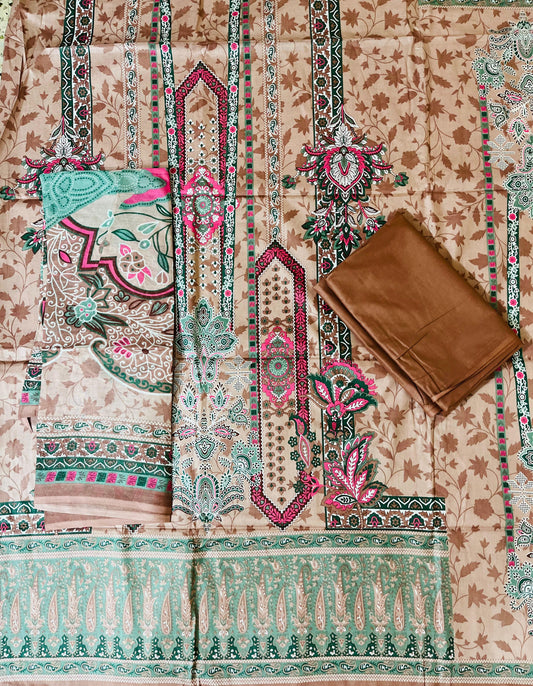₹549! Jiafashion Soft Cotton Karachi Materials