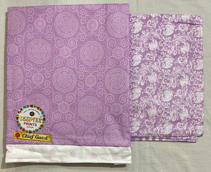 ₹599! Deeptex cambric cottn printed dress materials