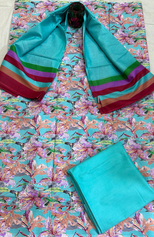 ₹ 599! Deeptex Lawn Cotton Dress Materials