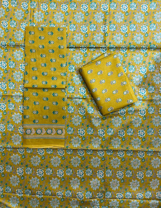 ₹525! Jiafashion printed Cotton Dress Materials