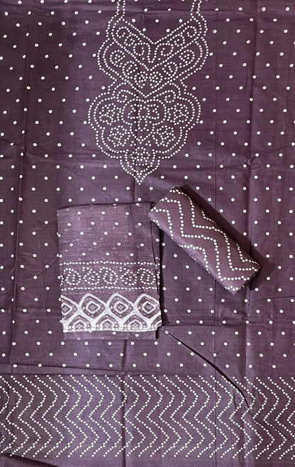 ₹525! Jiafashion Cotton Bandhani Materials