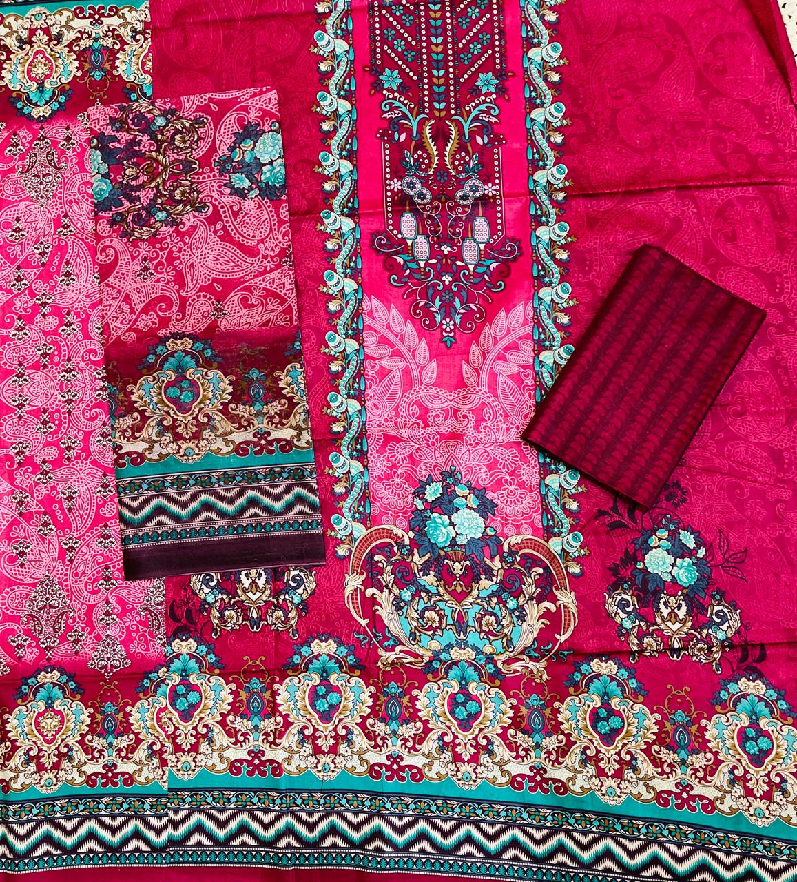 ₹549! Jiafashion Pakistani cotton dress materials