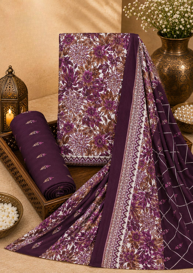 ₹ 599! Jiafashion Cotton Printed Dress Materials