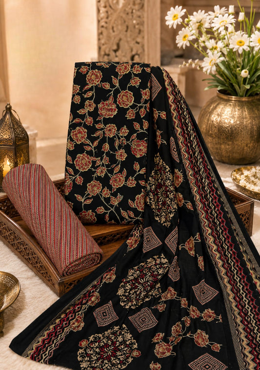 ₹ 599! Jiafashion Cotton Printed Dress Materials
