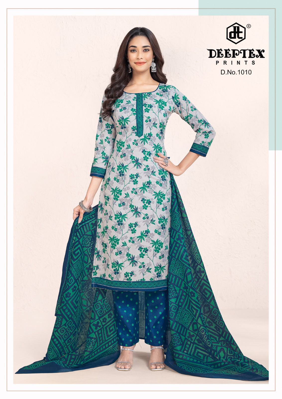 ₹575! Deeptex soft Cotton Dress Materials