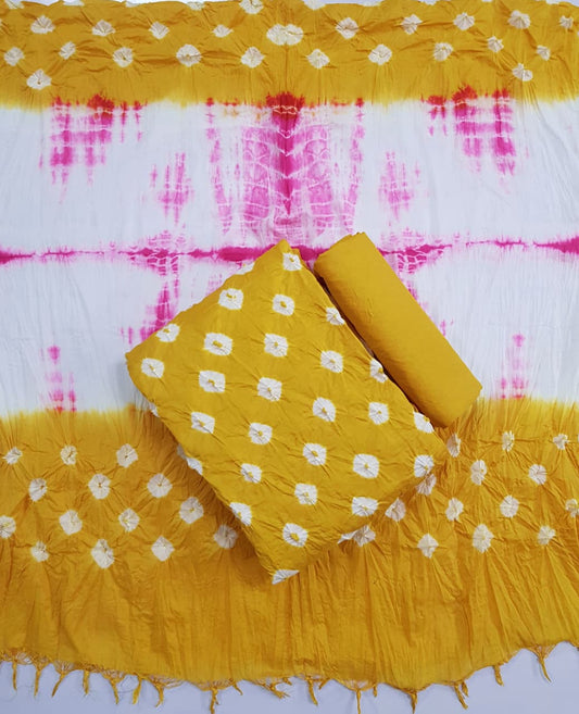 ₹845! Jiafashion Cotton Bandhani Materials