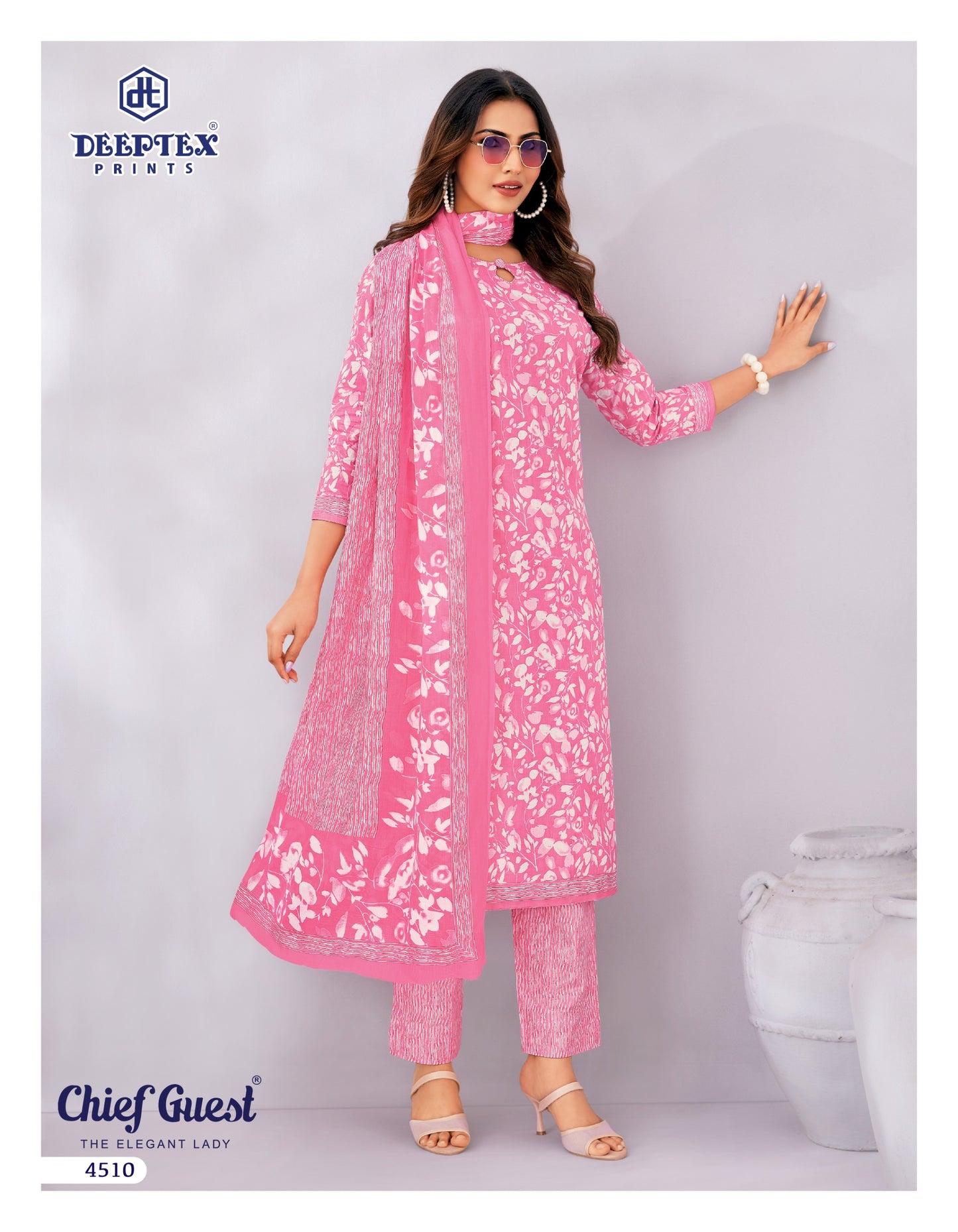₹625! Deeptex Cambric Cotton Dress Materials