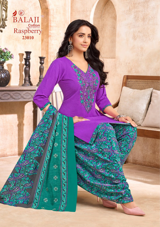 ₹699! Jiafashion Embroidery Cotton Dress Materials