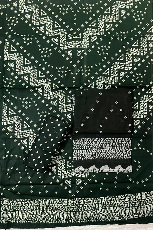 ₹575! Jiafashion Cotton Bandhani Materials