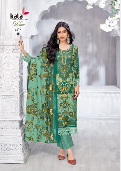 ₹549! Jiafashion karachi cotton dress materials