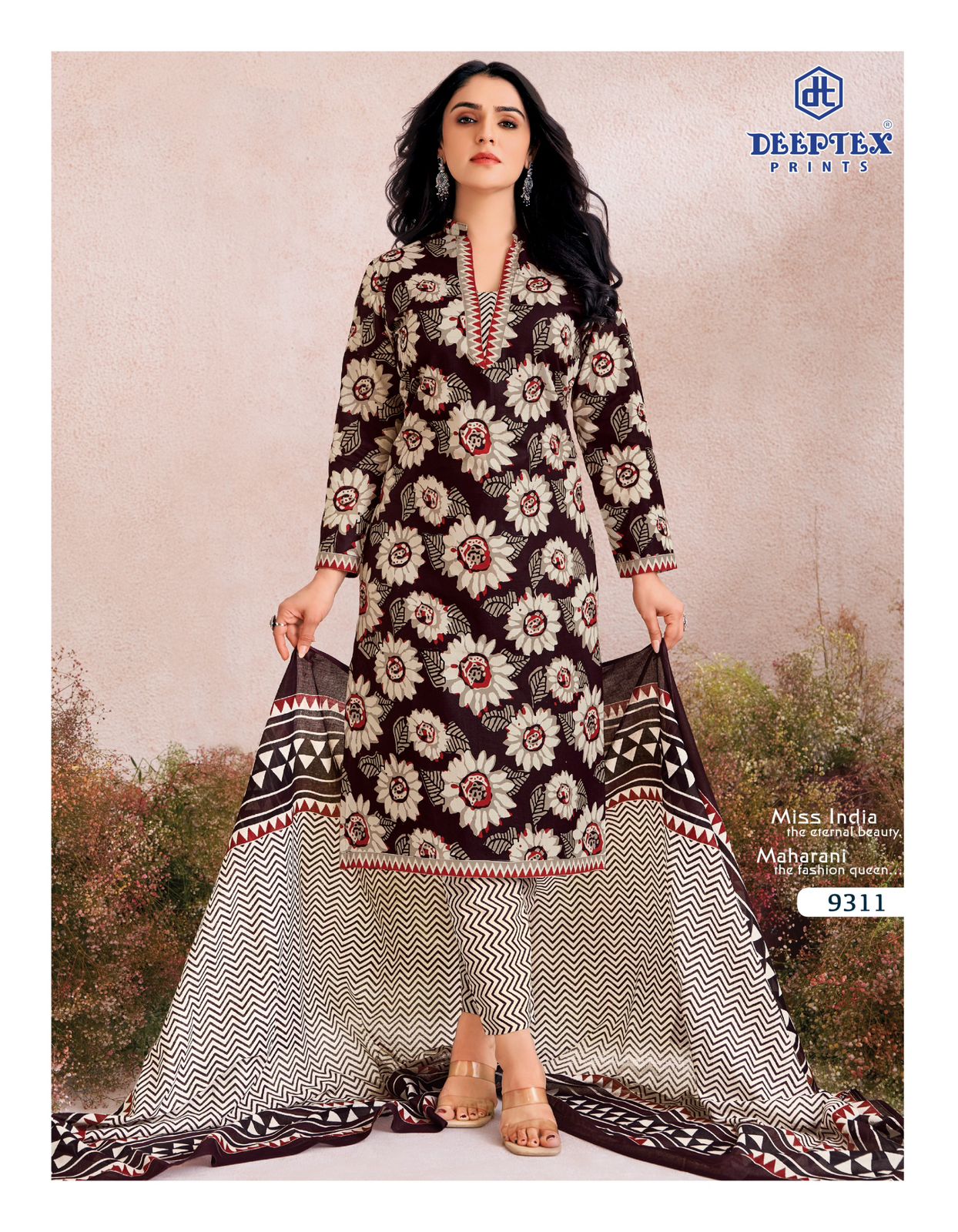 ₹525! Deeptex cotton printed dress materials