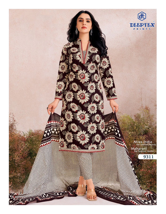 ₹525! Deeptex cotton printed dress materials