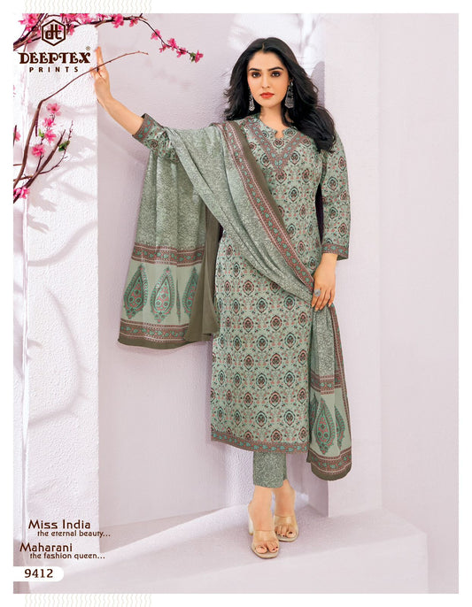₹525! Deeptex cotton printed dress materials