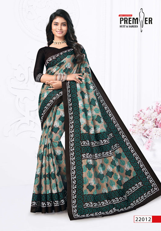 ₹499! Jiafashion cotton printed sarees