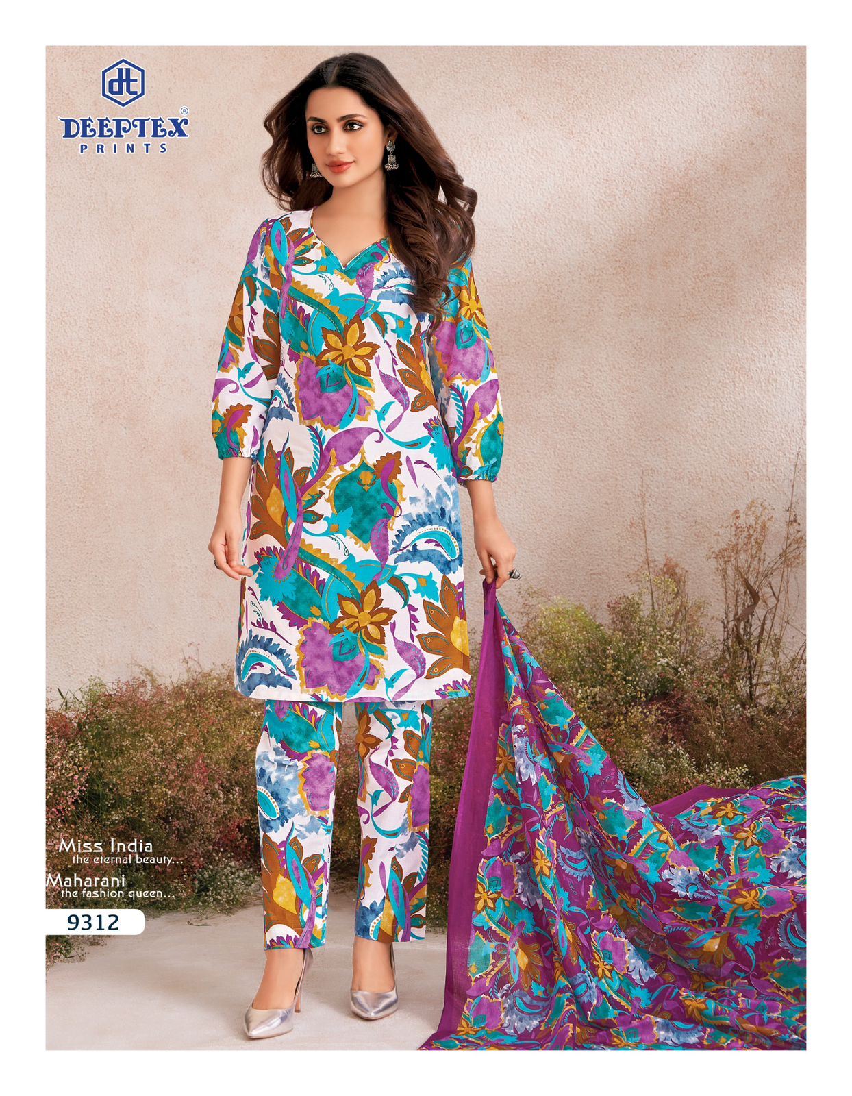 ₹525! Deeptex cotton printed dress materials