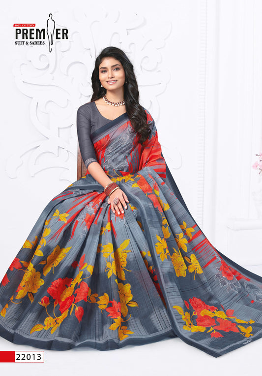 ₹499! Jiafashion cotton printed sarees