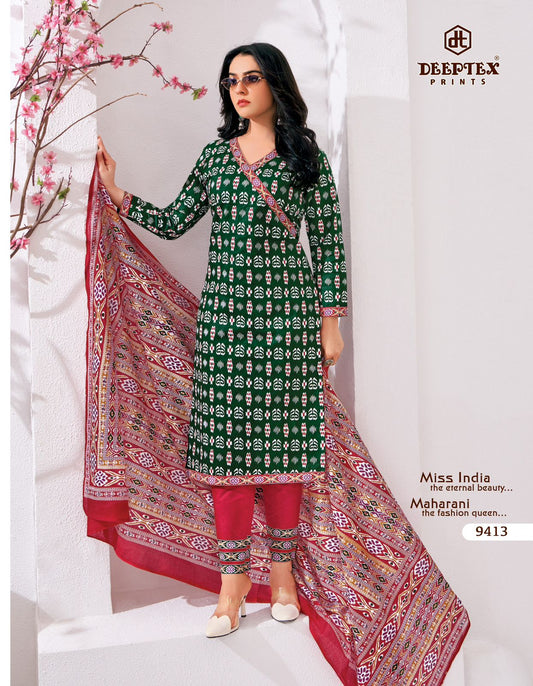 ₹525! Deeptex cotton printed dress materials