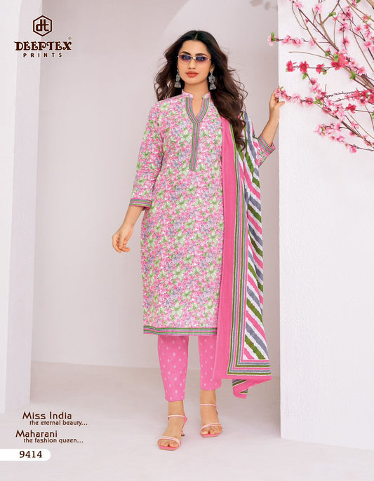 ₹525! Deeptex cotton printed dress materials