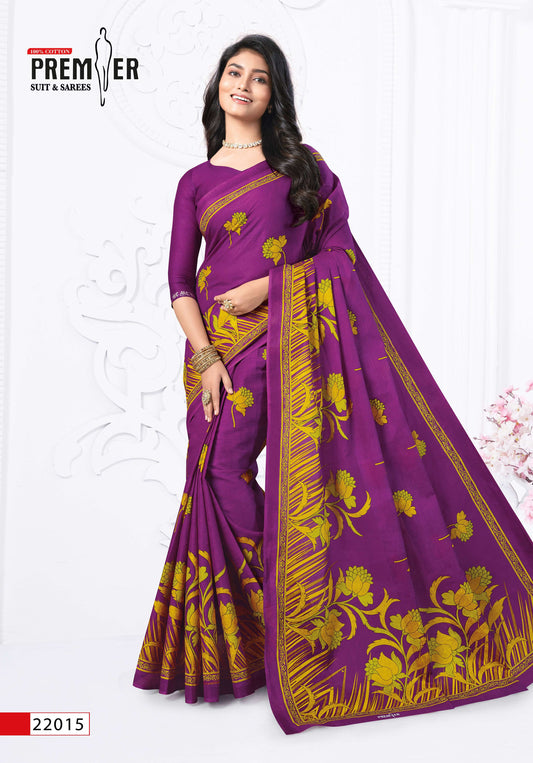 ₹499! Jiafashion cotton printed sarees