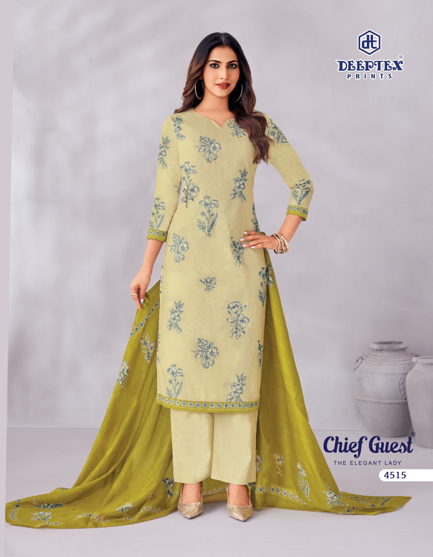 ₹625! Deeptex Cambric Cotton Dress Materials