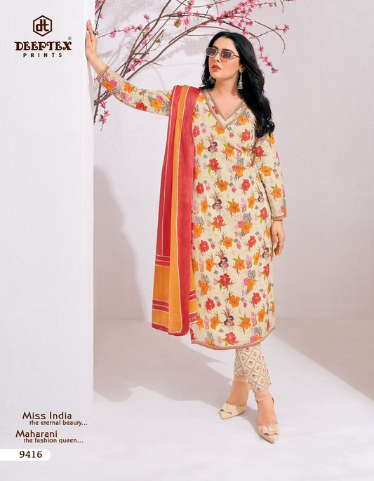 ₹525! Deeptex cotton printed dress materials