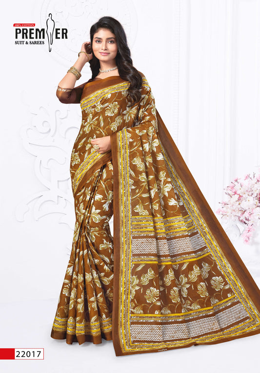 ₹499! Jiafashion cotton printed sarees