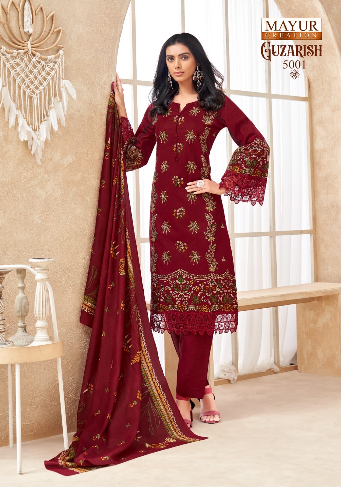 ₹599! Jiafashion Pakistani cotton dress materials