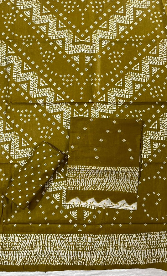 ₹575! Jiafashion Cotton Bandhani Materials