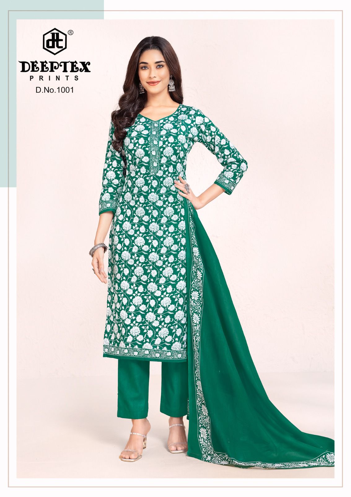 ₹575! Deeptex soft Cotton Dress Materials