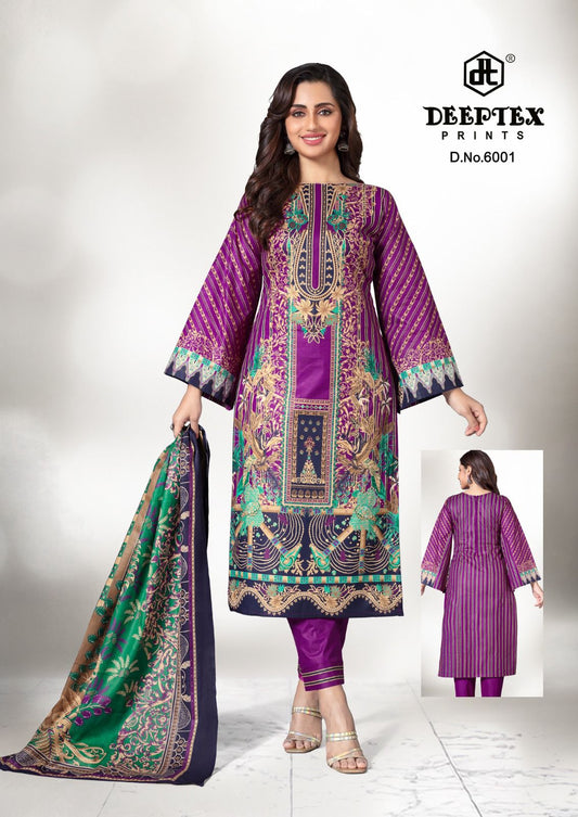 ₹ 599! Deeptex Karachi Cotton Dress Materials
