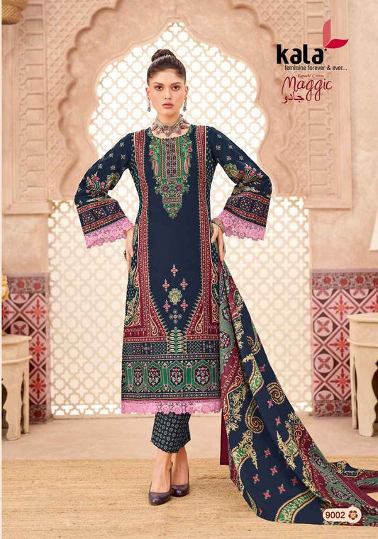 ₹599! Jiafashion Karachi Cotton Dress Materials