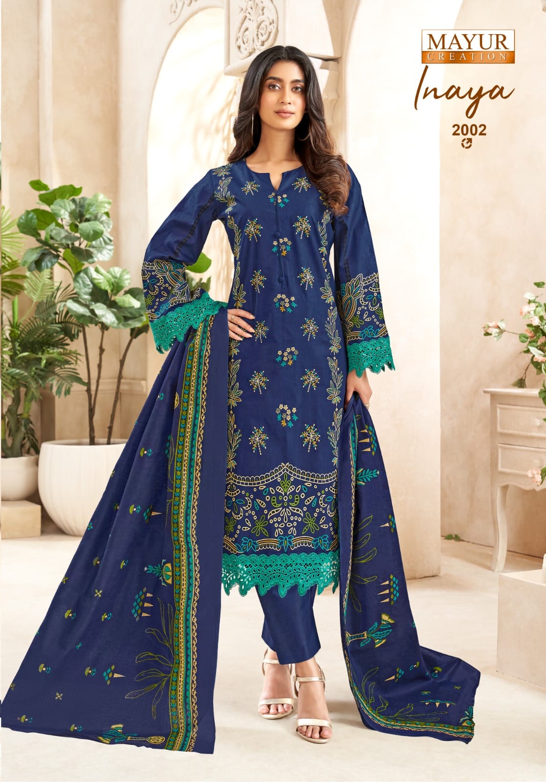 ₹599! Jiafashion Pakistani cotton dress materials