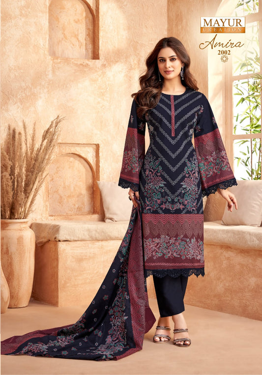 ₹599! Jiafashion Pakistani cotton dress materials