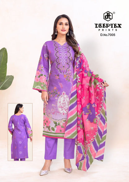₹599! Deeptex Karachi Cotton Dress Materials