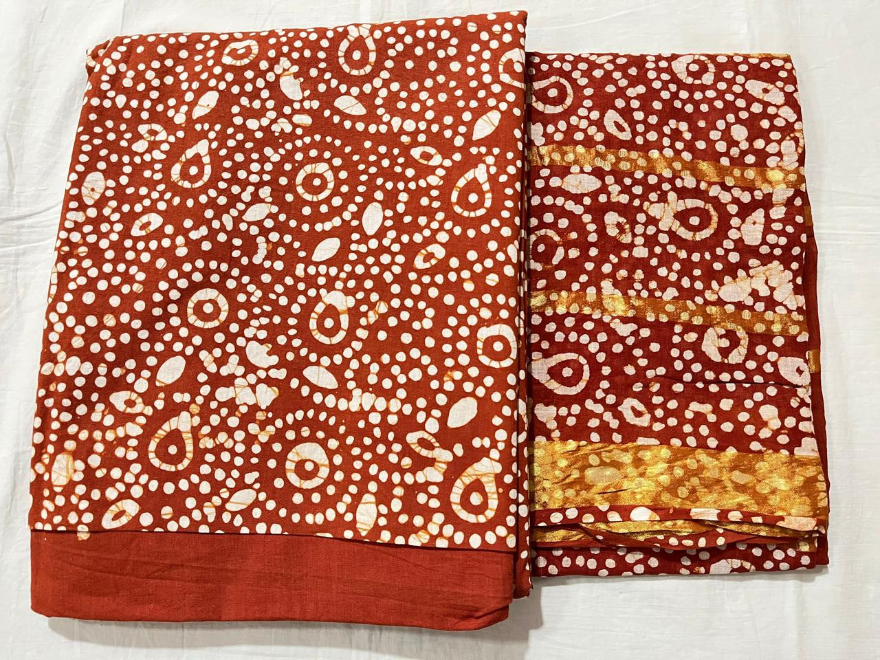 ₹770! Jiafashion wax batik cotton printed dress materials