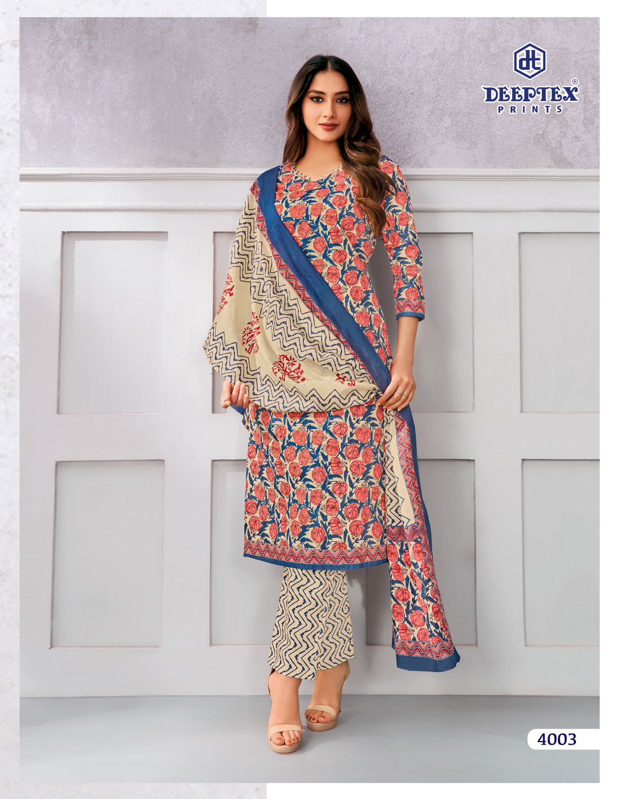 ₹599! Deeptex cambric cotton dress materials