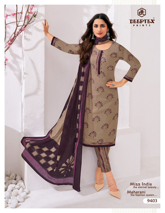 ₹525! Deeptex cotton printed dress materials