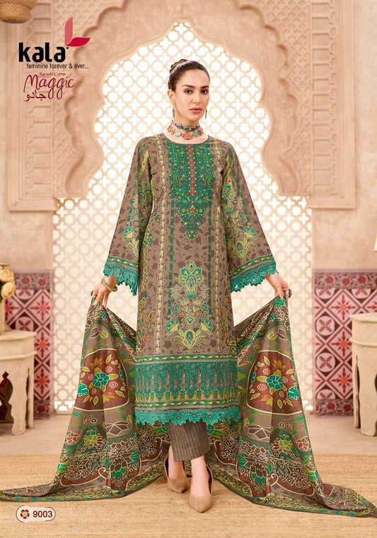 ₹599! Jiafashion Karachi Cotton Dress Materials