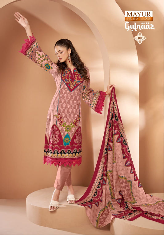 ₹549! Jiafashion Pakistani cotton dress materials
