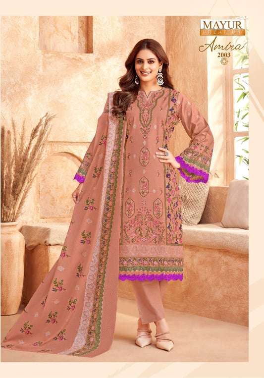₹599! Jiafashion Pakistani cotton dress materials