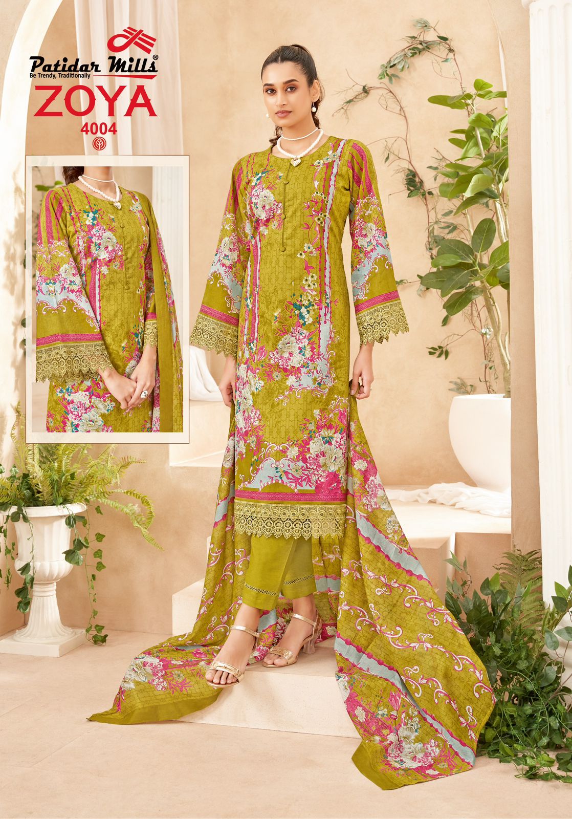 ₹599! Jiafashion Soft Cotton Karachi Suits