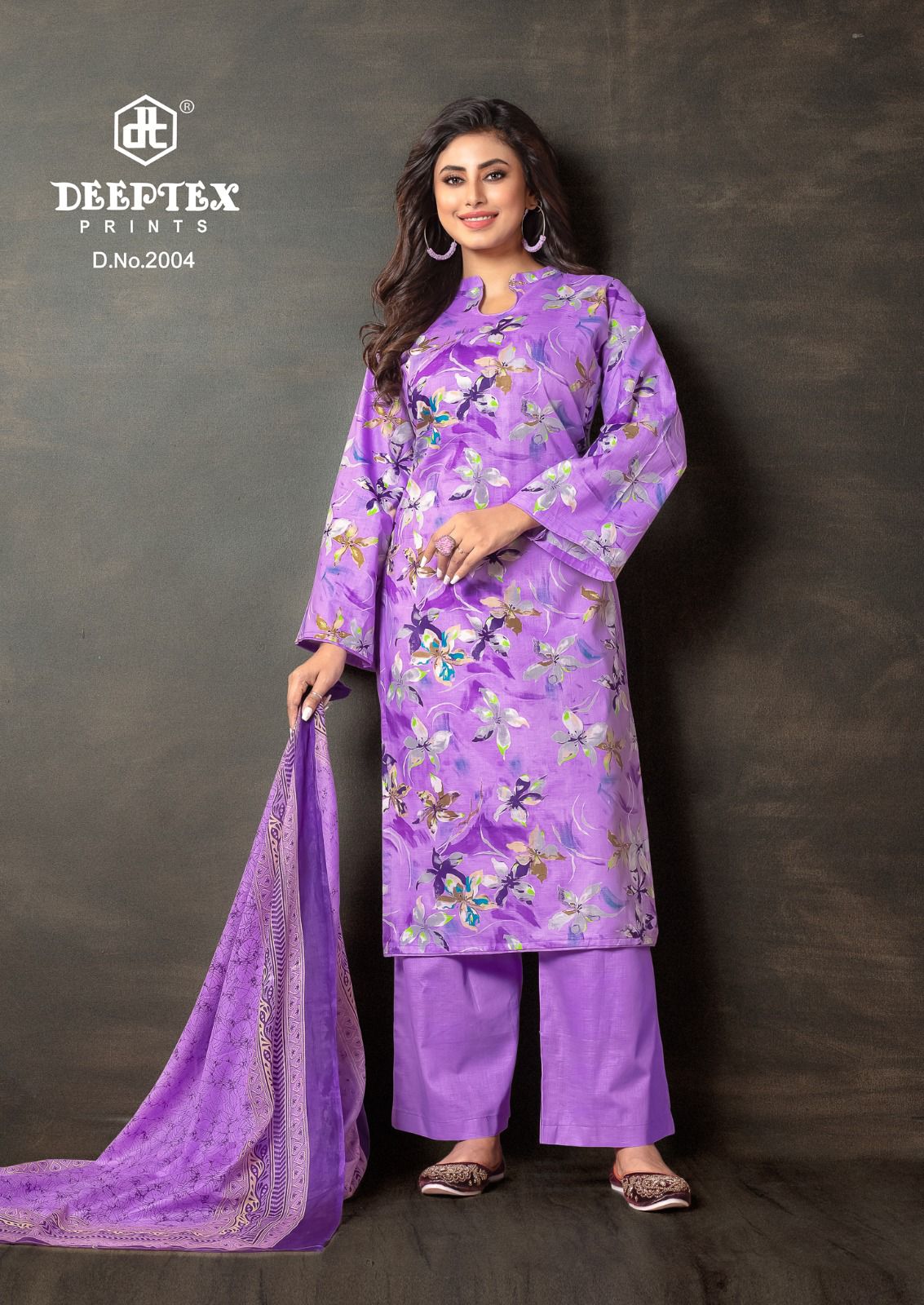 ₹ 599! Deeptex Lawn Cotton Dress Materials