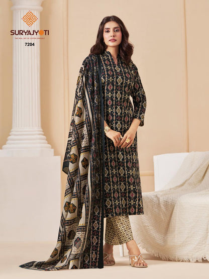 ₹699! Suryajyoti Trendy Cotton Dress Materials