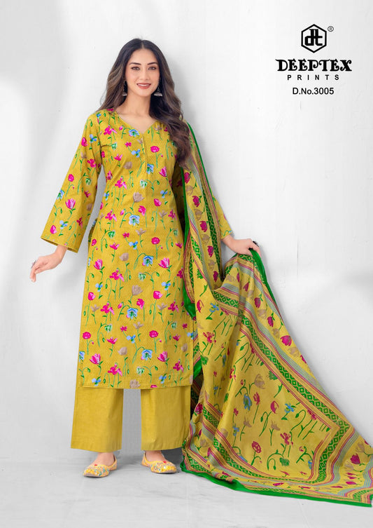 ₹ 599! Deeptex lawn Cotton Dress Materials