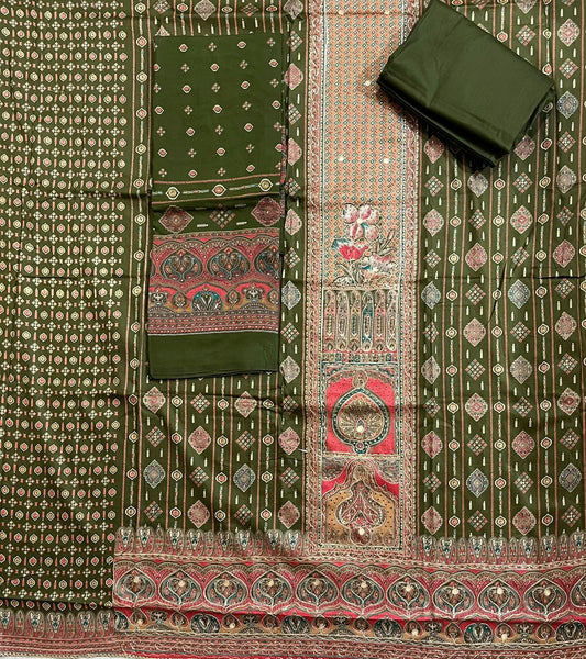 ₹1299! Jiafashion Cotton Designer Dress Materials