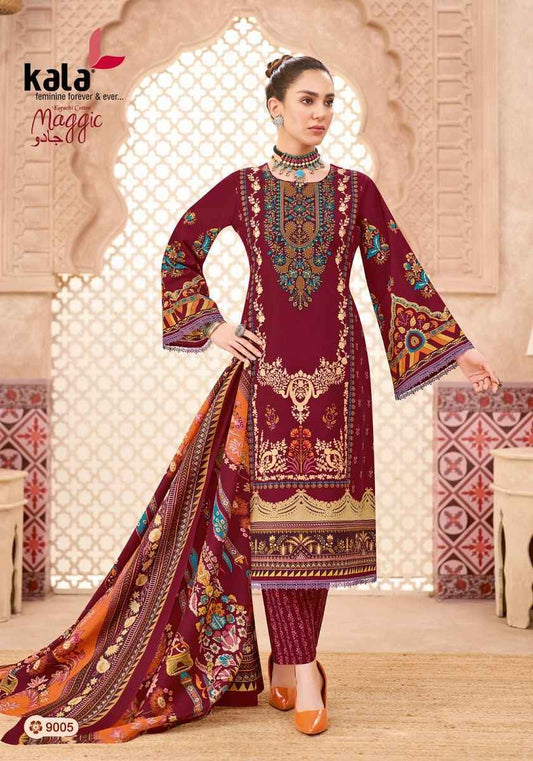 ₹599! Jiafashion Karachi Cotton Dress Materials